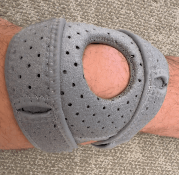 WellKnee brace user Ethan D.